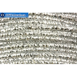 Soutache silver 1m