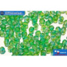 Czech fire polished beads green (48010CR) 3mm