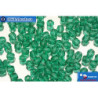 Czech fire polished beads green (50720) 3mm
