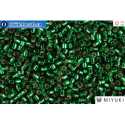 MIYUKI Beads Delica Silver Lined Green 11/0 (DB148)