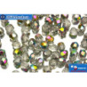 Czech fire polished beads crystal AB (V00030) 4mm