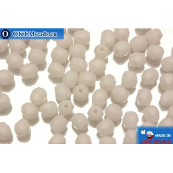 Czech fire polished beads pink (23000) 4mm