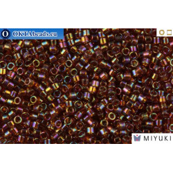 MIYUKI Beads Delica Transparent Amber AB 11/0 (DB170)