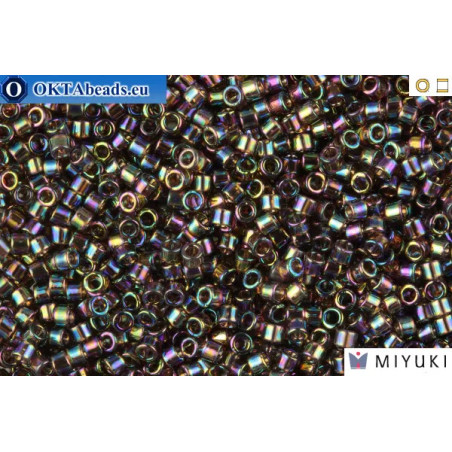 MIYUKI Beads Delica Transparent Bronze AB 11/0 (DB180)