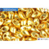 MIYUKI Long Magatama Beads Duracoat Galvanized Gold (4202)