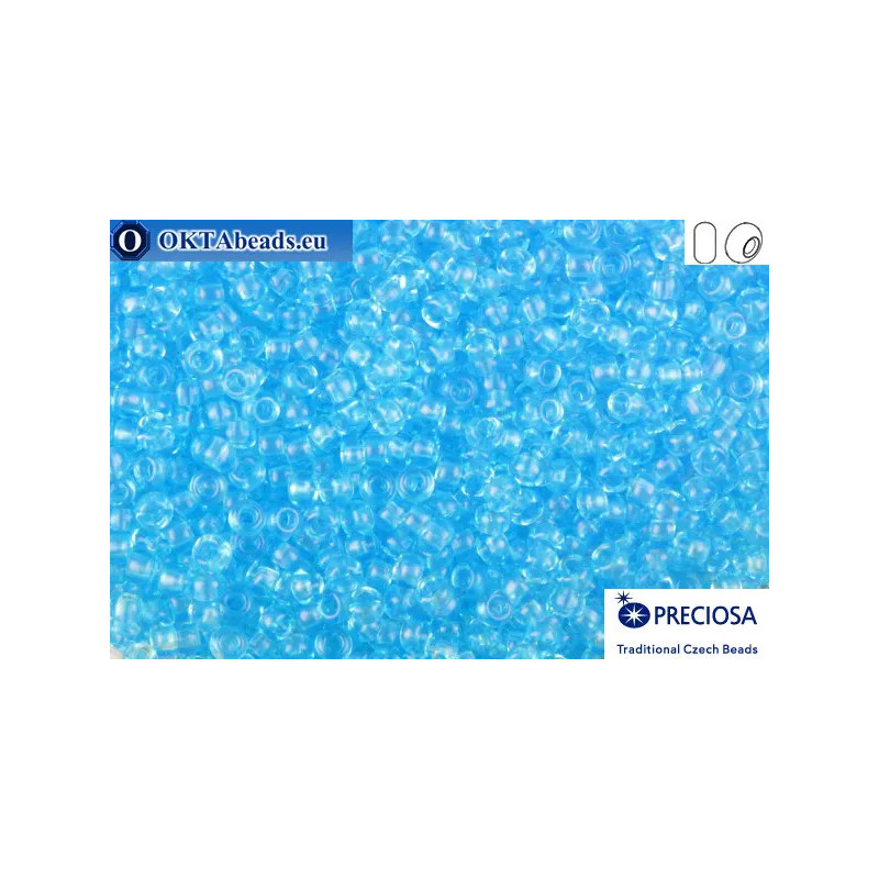 Preciosa czech seed beads 1 quality blue (60000) 10/0