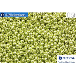 Preciosa czech seed beads 1 quality green metallic (18154) 10/0