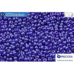 Preciosa czech seed beads 1 quality blue luster (36100) 10/0