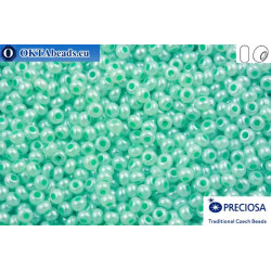 Preciosa czech seed beads 1 quality green alabaster (37158) 10/0