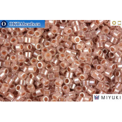 MIYUKI Beads Delica Lined Crystal Taupe 11/0 (DB256)
