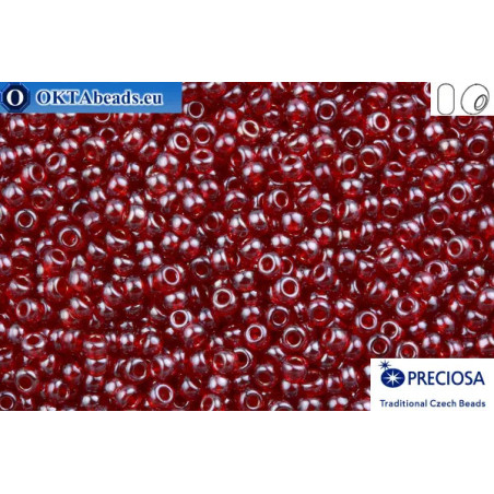 Preciosa czech seed beads 1 quality garnet luster (96090) 10/0