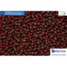 Preciosa czech seed beads 1 quality garnet silver line SQH (97120s) 10/0