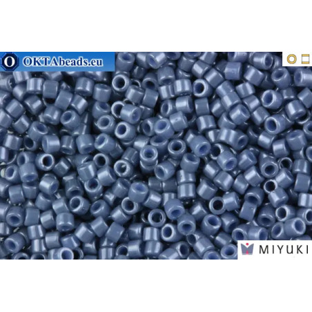 MIYUKI Beads Delica Opaque Blueberry Luster 11/0 (DB267)