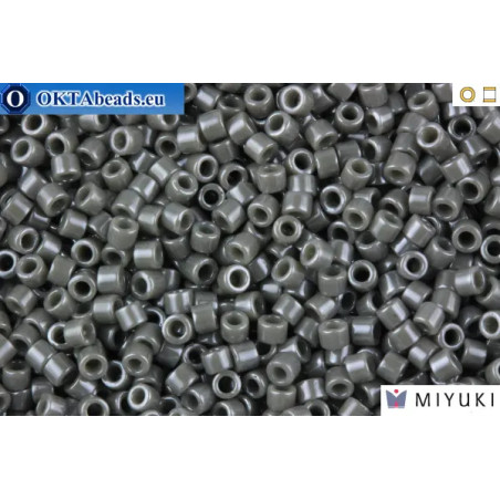 MIYUKI Beads Delica Opaque Smoke Luster 11/0 (DB268)