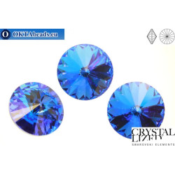 1122 Rivoli Chaton - Sapphire ss47 (~10mm)