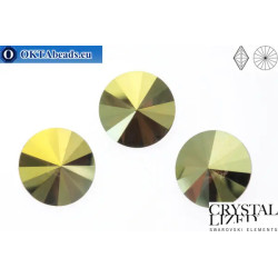 1122 Rivoli Chaton - Crystal Iridescent Green 12mm