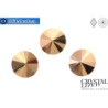 1122 Rivoli Chaton - Crystal Rose Gold 14mm