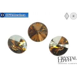 1122 Rivoli Chaton - Crystal Bronze Shade 16mm