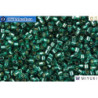 MIYUKI Beads Delica Silver Lined Teal 11/0 (DB607)