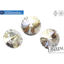 1122 Rivoli Chaton - Crystal Silver Shade 18mm