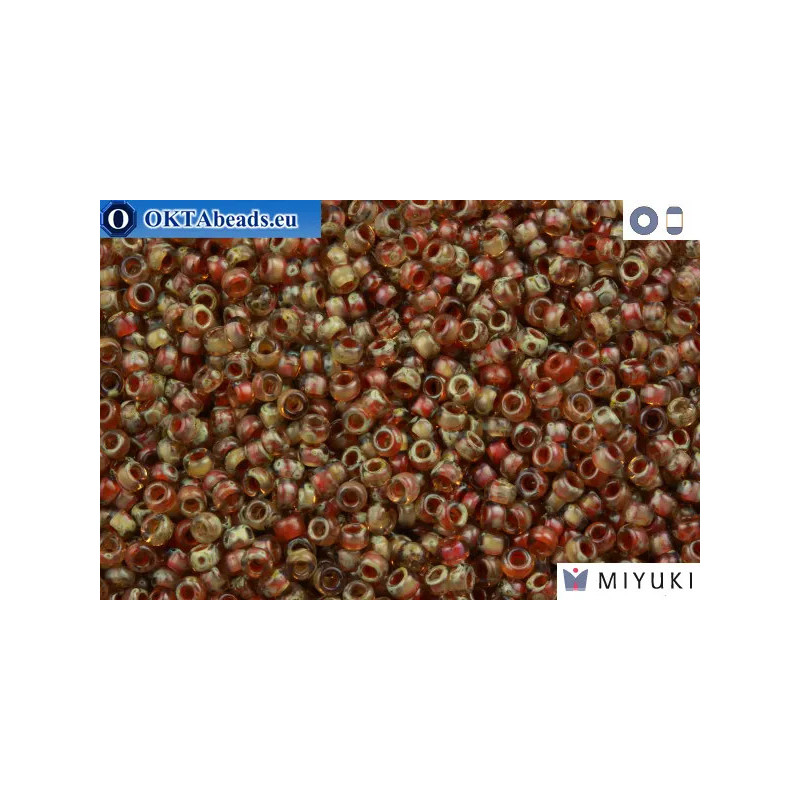 MIYUKI Beads Transparent Light Smoky Topaz (4505) 11/0