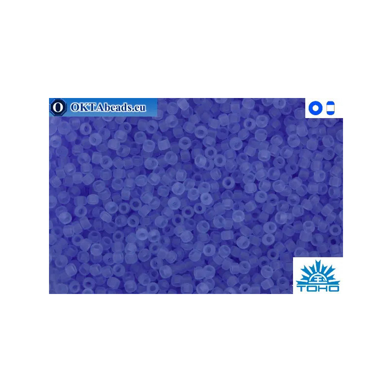 TOHO Beads Transparent-Frosted Lt Sapphire (13F) 11/0