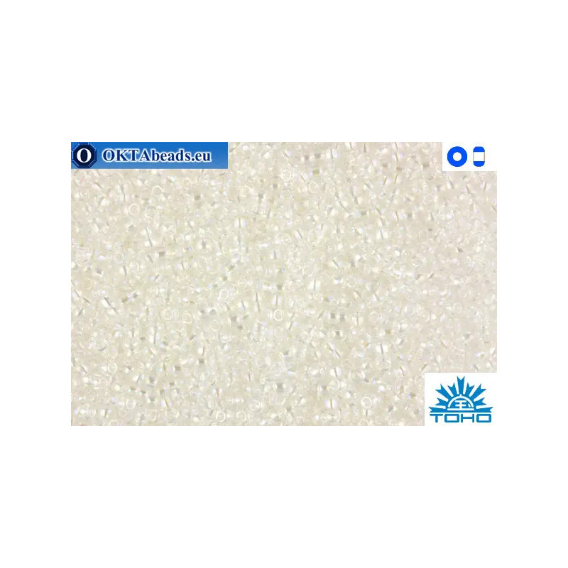 TOHO Beads Trans-Rainbow Crystal (161) 11/0
