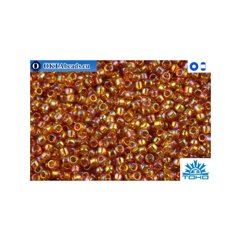 TOHO Beads Trans-Rainbow Topaz (162C) 11/0