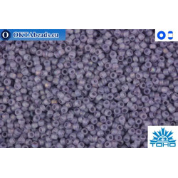 TOHO Beads Trans-Rainbow-Frosted Lt Tanzanite (166DF) 11/0