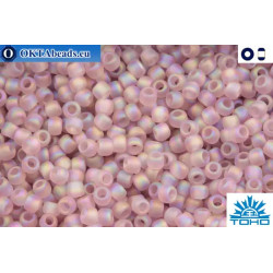 TOHO Beads Trans-Rainbow-Frosted Lt Amethyst (166F) 11/0