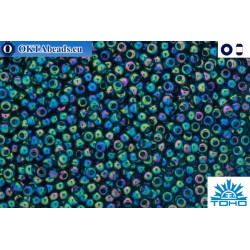 TOHO Beads Trans-Rainbow Teal (167BD) 11/0