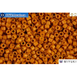 MIYUKI Beads Delica Dyed Opaque Pumpkin 11/0 (DB653)