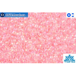 TOHO Beads Dyed-Rainbow Ballerina Pink (171) 11/0