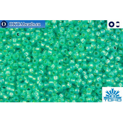 TOHO Beads PermaFinish Silver-Lined Milky Teal (PF2104) 11/0