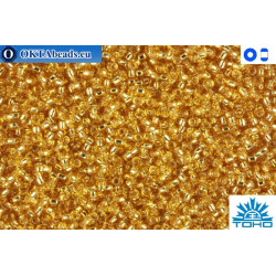 TOHO Beads Silver-Lined Med Topaz (22B) 11/0
