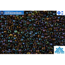 TOHO Beads Inside-Color Rainbow Jonquil/Jet Lined (245) 11/0