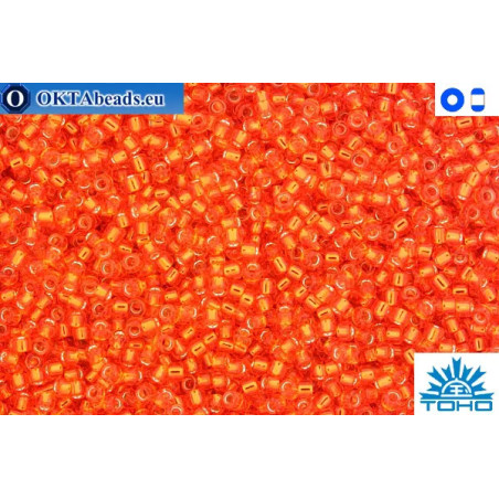 TOHO Beads Silver-Lined Lt Siam Ruby (25) 11/0
