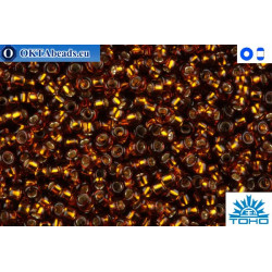 TOHO Beads Silver-Lined Smoky Topaz (34) 11/0