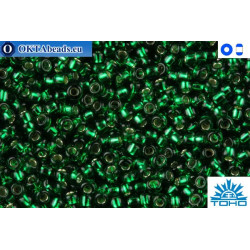 TOHO Beads Silver-Lined Green Emerald (36) 11/0