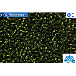 TOHO Beads Silver-Lined Olivine (37) 11/0