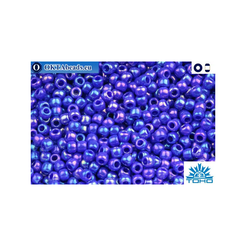 TOHO Beads Opaque-Rainbow Navy Blue (408) 11/0