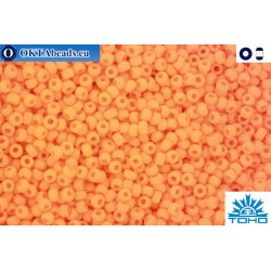 TOHO Beads Opaque-Frosted Cantelope (42DF) 11/0