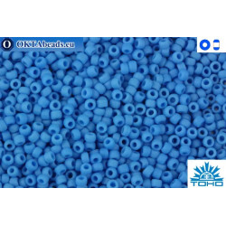 TOHO Beads Opaque-Frosted Cornflower (43DF) 11/0