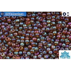 TOHO Beads Gold-Lustered Root beer (454) 11/0