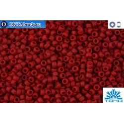 TOHO Beads Opaque-Frosted Pepper Red (45F) 11/0