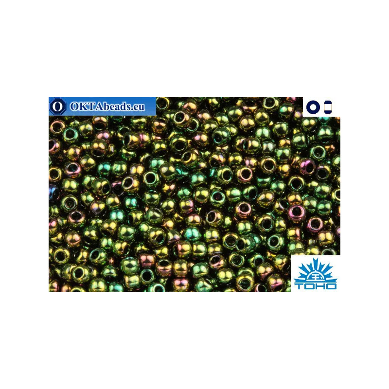 TOHO Beads Higher-Metallic Iris Olivine (508) 11/0