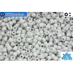 TOHO Beads Opaque-Frosted Gray (53F) 11/0