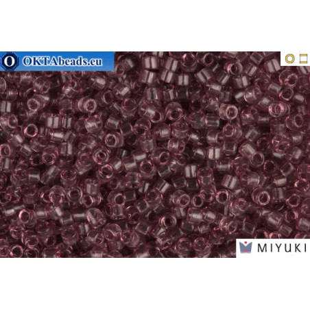 MIYUKI Beads Delica Transparent Lilac 11/0 (DB711)