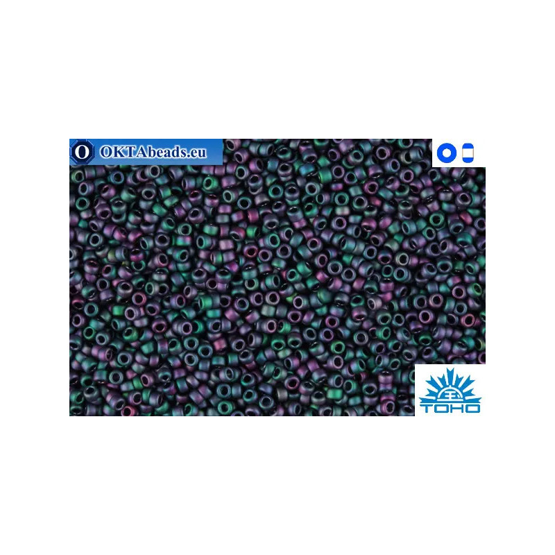 TOHO Beads Matte-Color-Frosted Iris Blue (705) 11/0