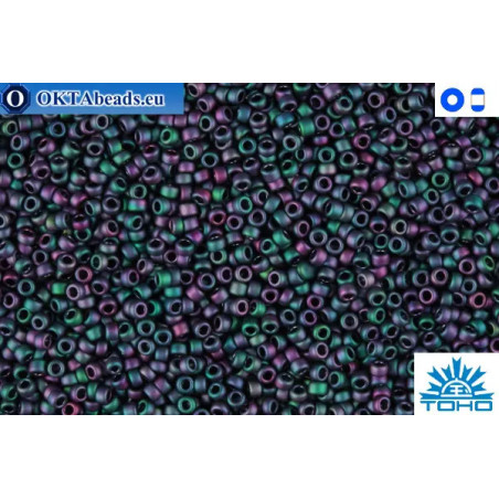 TOHO Beads Matte-Color-Frosted Iris Blue (705) 11/0